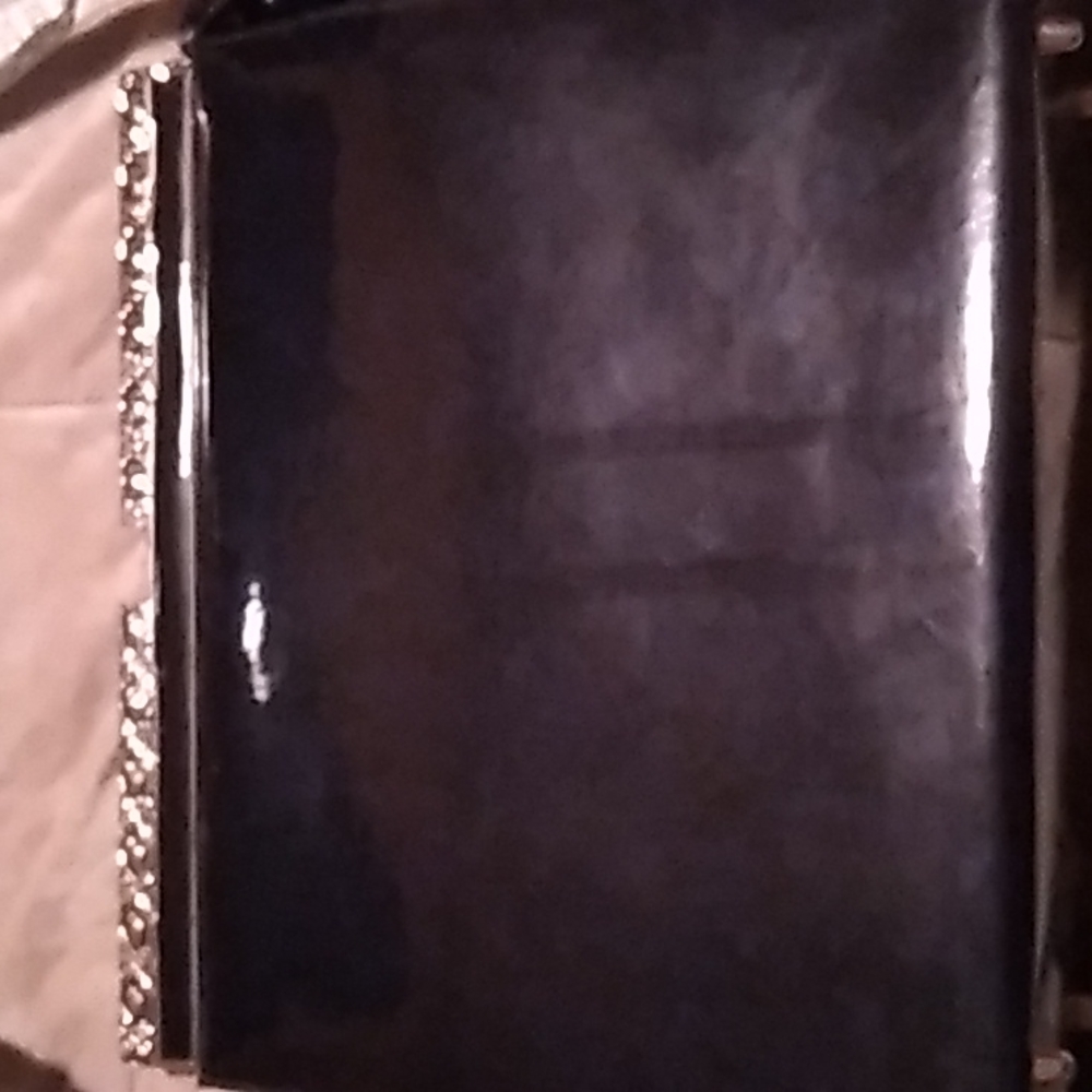 Black Patton leather hand bag